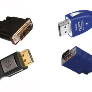 HDMI/DisplayPort/DVI/VGA kaablid